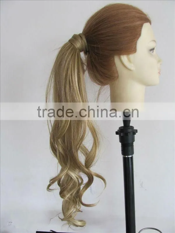 new style curly pony tail hair extension