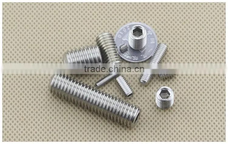 Hex Socket Set Screw Stainless Steel Set Screw