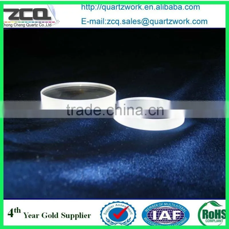 Custom manufacturer of high purity high temperature through UV optical quartz sheet over 280nm92%