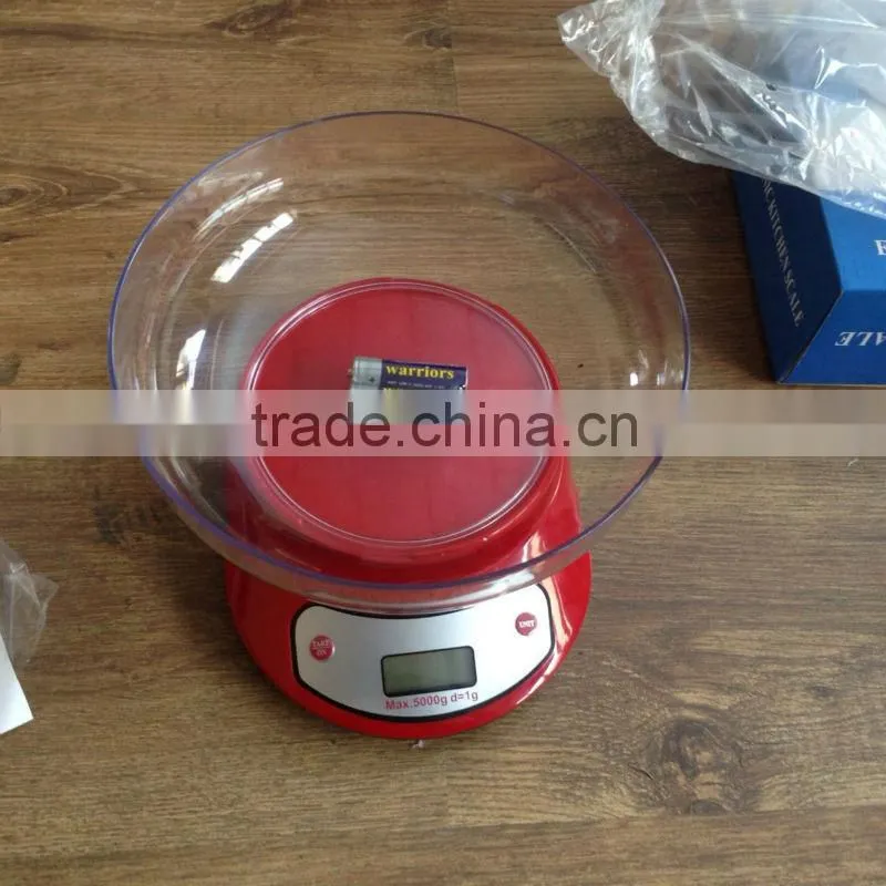 Electronic Kitchen Scale LOT-C03 Orange