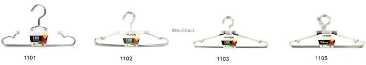 customized non slip metal stainless steel clothes hangers for skirt