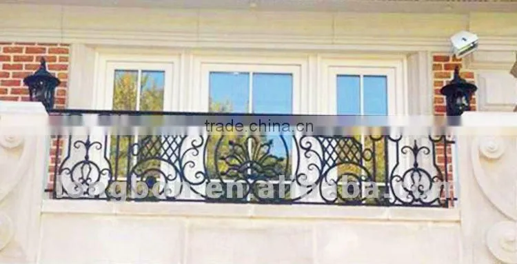 classical wrought iron grill design for balcony