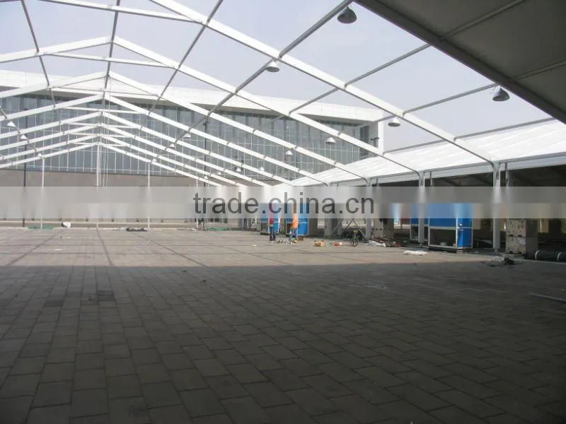 outdoor arch 25m x 60m marquee event hard ABS solid wall tent with glass door