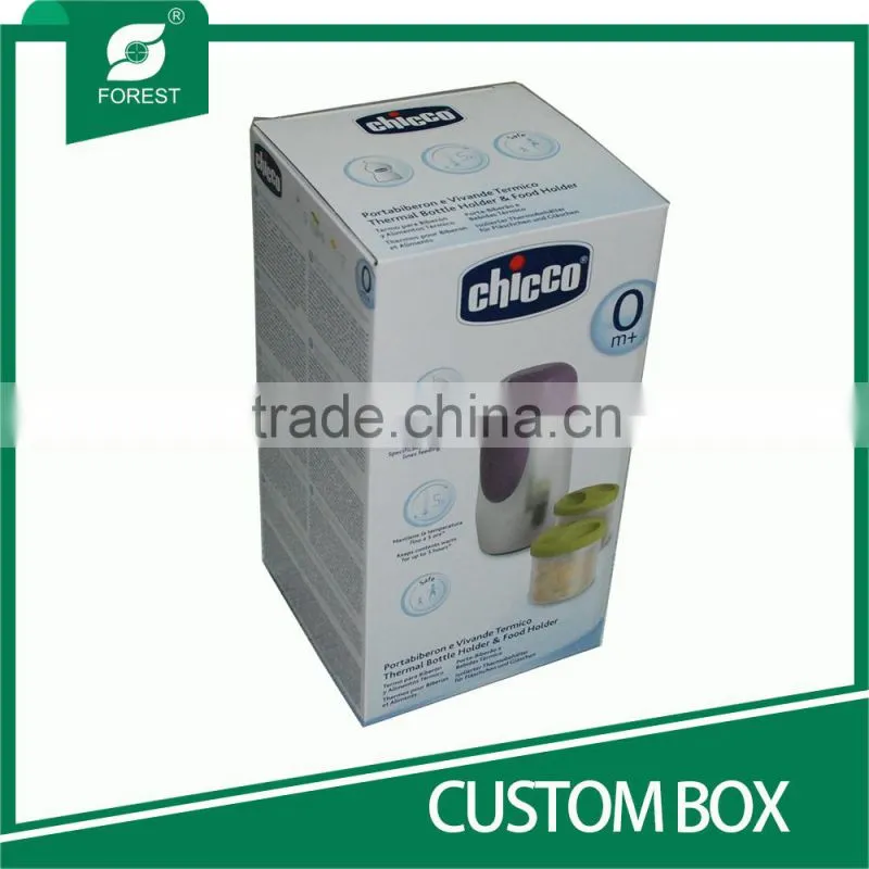 RECYCLED PAPERBOARD CUSTOM BOX FOR TIN PACKAGING
