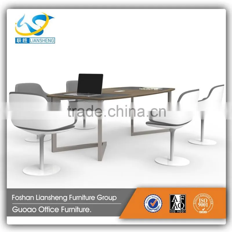 Modern square space saving office used small meeting table GMT001