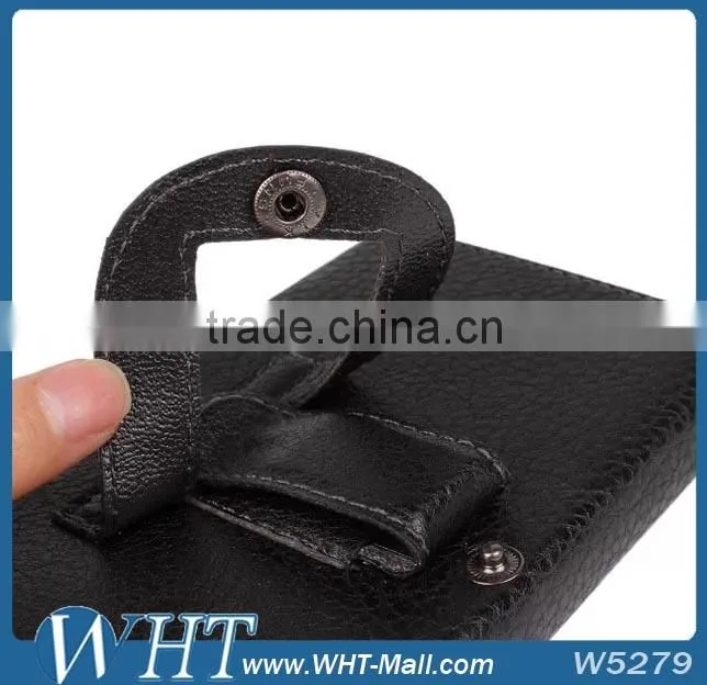 With Belt Clip Littchee Patterned Wallet Leather Pouch for HTC ONE 2 M8