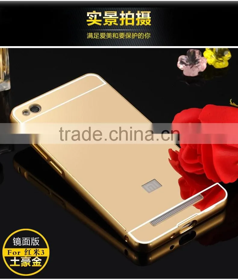 Wholesale Mirror Phone Case Cell Phone With Mirror Cover Case For Xiaomi For Redmi 3