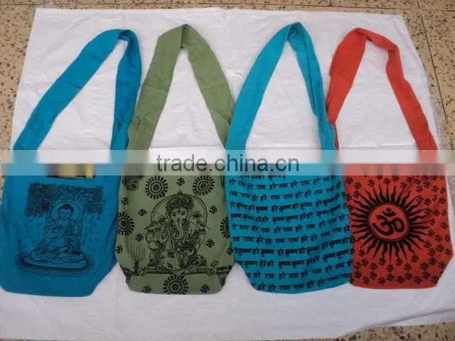 buddha ethnic bags printed