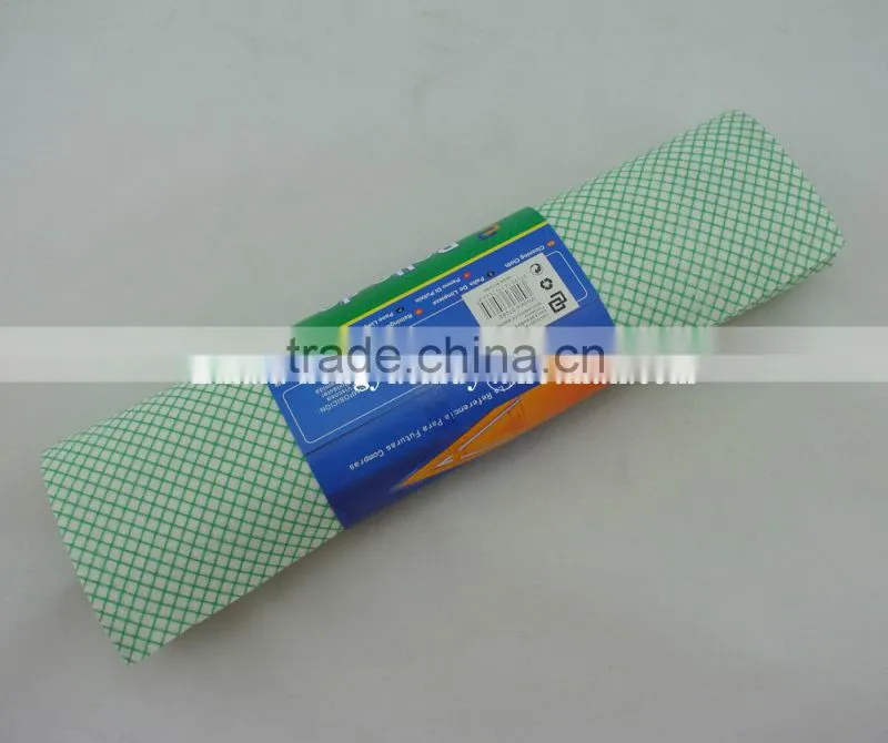 Super water absorbent non-woven printed floor duster cloth