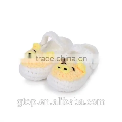 Wholesale Baby Handmade Crochet Shoes Supplier for 1-10 months old S-0036