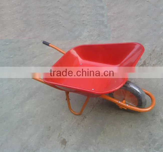 WB6408 heavy duty plastic tray wheelbarrow