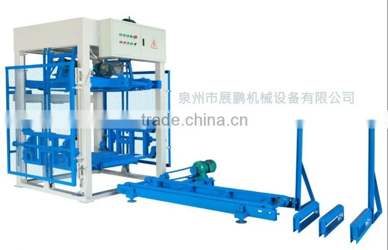 QT4-15concrete block making machine for hollow bricks