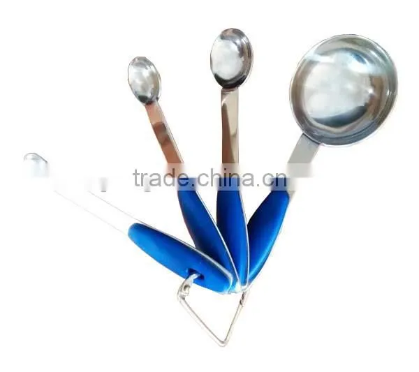 stainless steel metal measuring spoon set