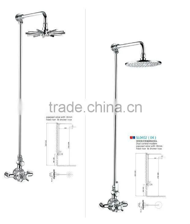 High-end Quality Brass Shower Set Shower Head Set