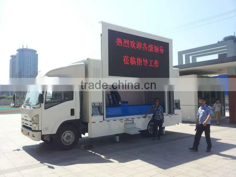 201 3Hot!!! YES-V8 Outdoor Advertising Mobile LED Vehicle,LED Truck,LED Trailer,Scrolling Light Box