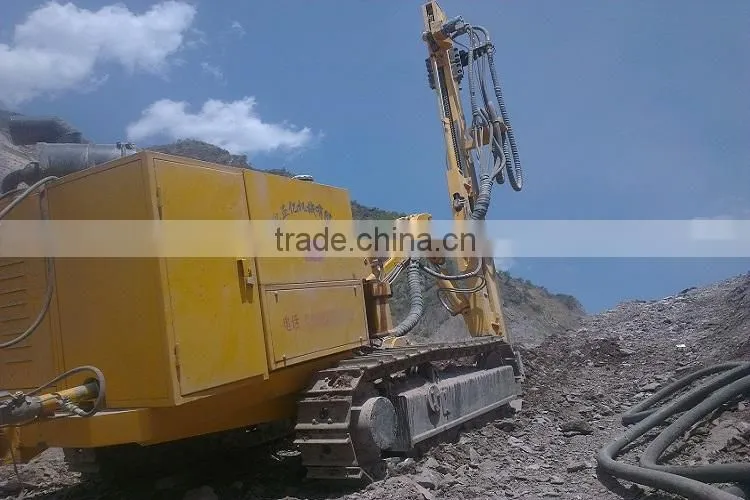 Load sensing hydraulic down hole drill rig machine