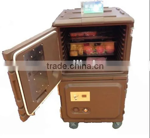Rotomolded Charged food warming box hotel food equipment food warmer container