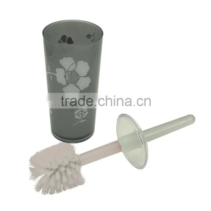 Toilet accesspries plastic toilet brush set,bath gift set toilet brushset