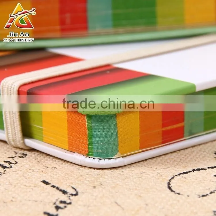 PU notebook with elastic band