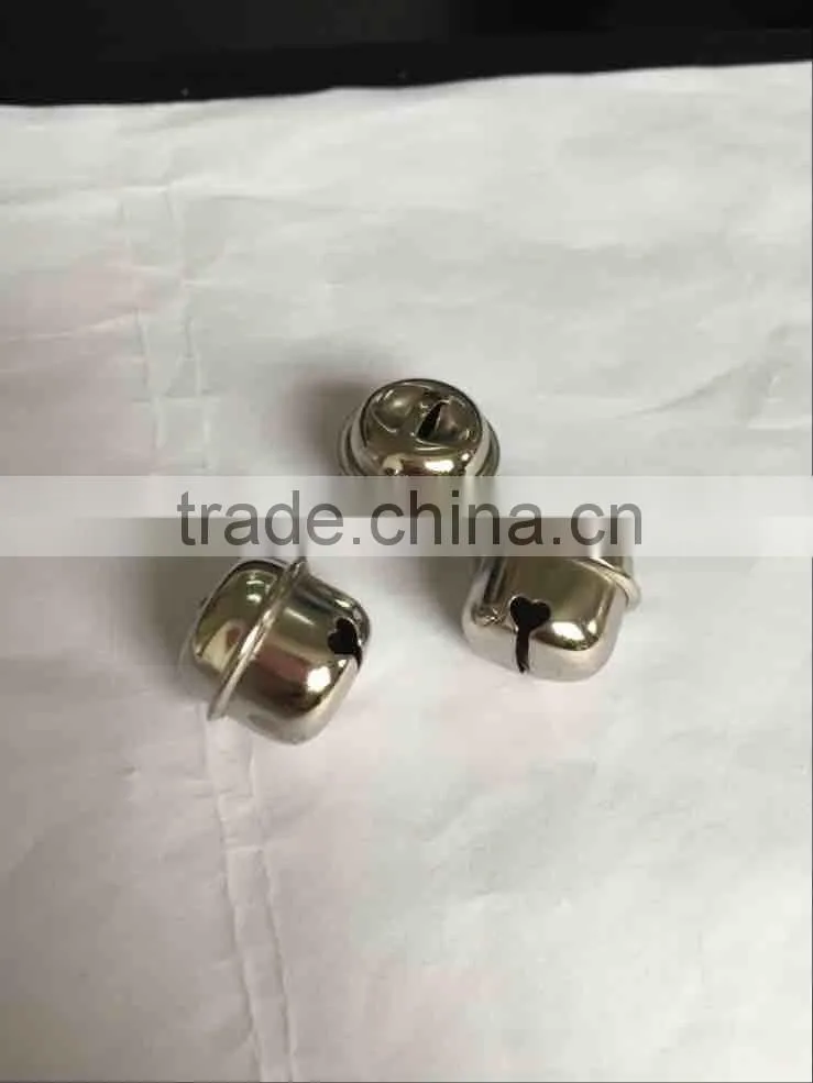 Christmas small decorative jingle bells in metal