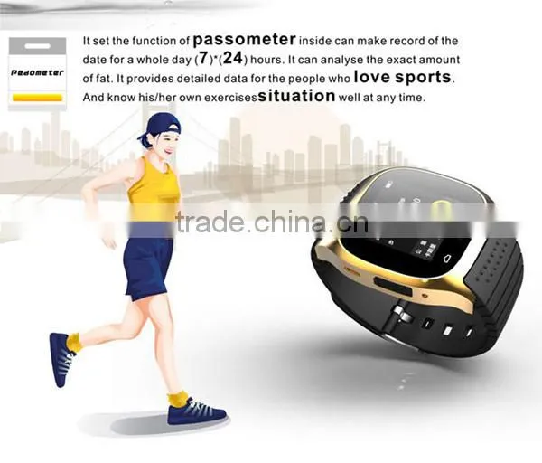 1.4" Touch Panel bluetooth headset watch