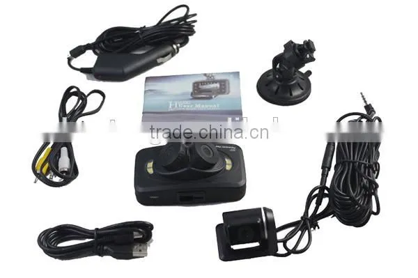 Daretang 2.7 inch TFT 720p HD White Light LEDS H6000 360 view car camera system