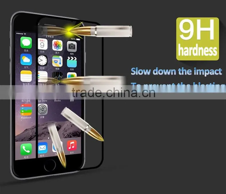 china alibaba waterproof tempered glass screen protector for iphone 6 plus mobile phohe accessories