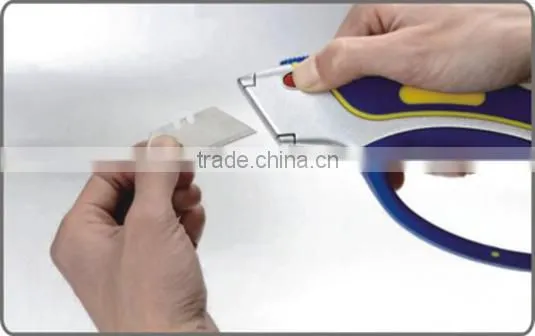 Heavy Duty wallpaper tool knife With 5 PCS extra Blades