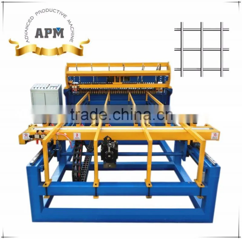 6x6 Concrete Reinforcing Welded Wire Mesh Making Machine