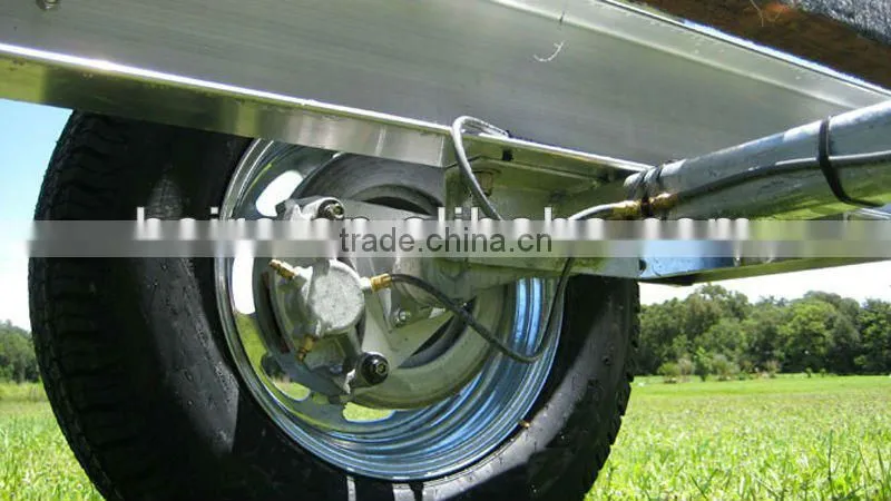 wooden bunk aluminum Trailer for jet ski
