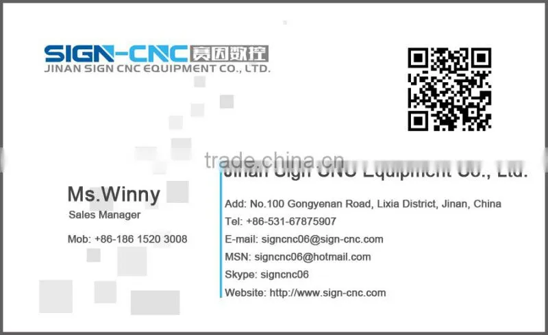 SIGN CNC yag 500w cutter machine cnc metal laser cutting machine
