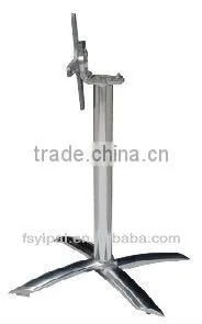 metal folding dining table base (F8H5A)