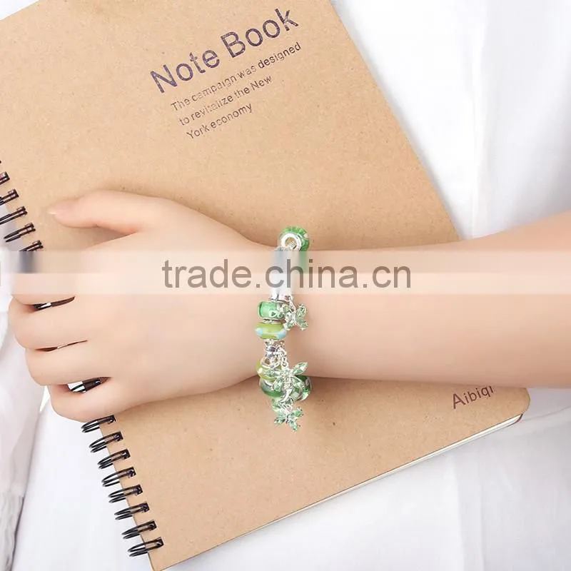 European charm famous brand butterfly bracelet