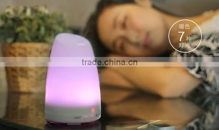Big Promotion Colorful LED Aroma 100ml Portable Essential Oil Diffusers Wholesale