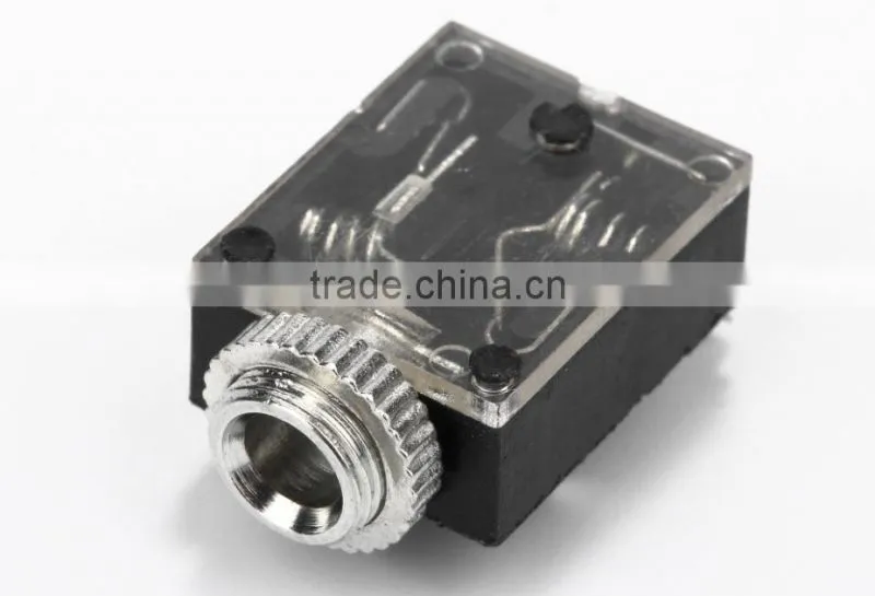 30V 0.5A aluminum head electric screw jack phone jack with screw nut,china supplier