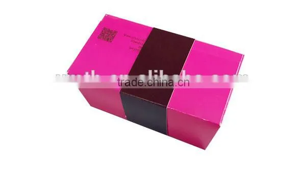 paper box with glossy lamination could be flat export