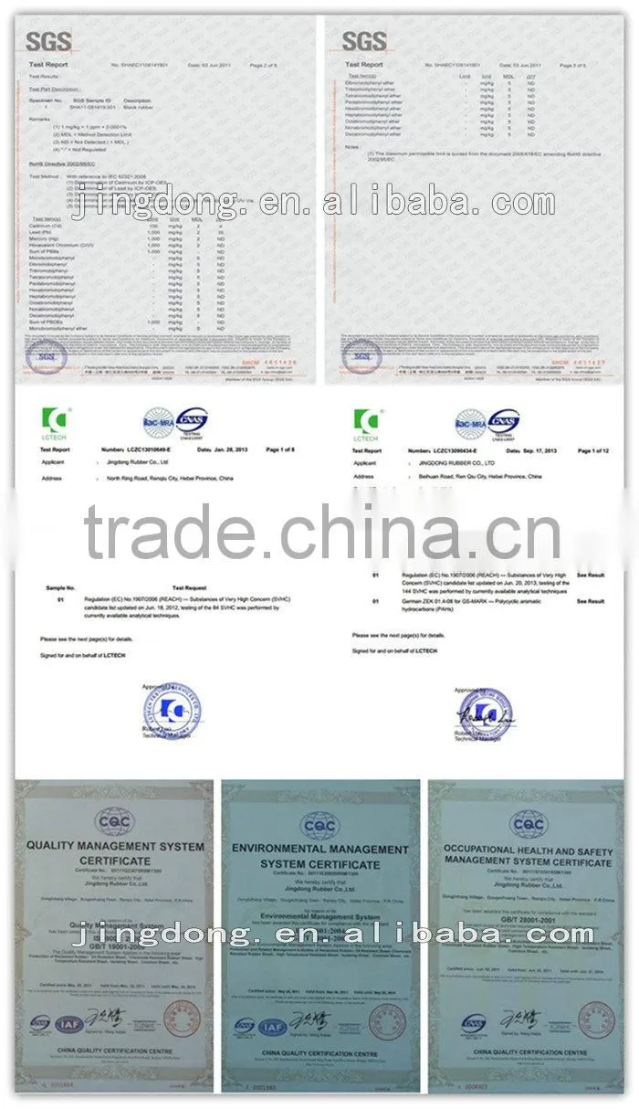Hot Selling Non-combustible NR Butyl Rubber Sheet With SGS Certificate
