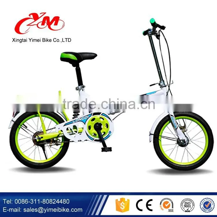 Foldable new model wholesale used bicycle 16/18/20 inch MINI bisiklet folding bike/bicycle/cycle model