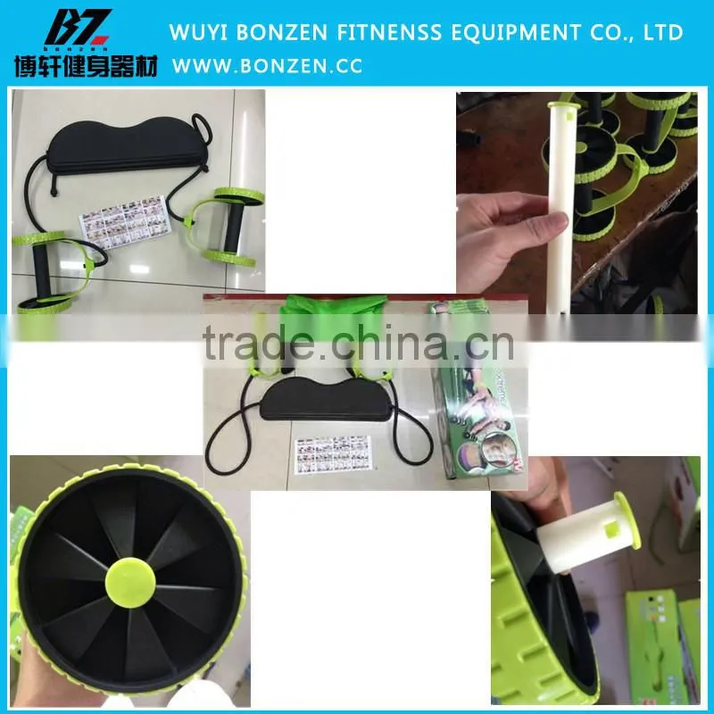 Newest Fitness Equipment Ab Wheel Ab Roller Pull Rope