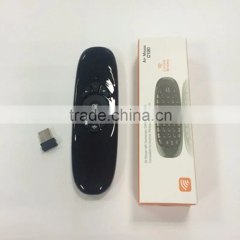 Kowellsen Air Mouse 2.4Ghz Wireless Mini Keyboard, C120 Air Mouse, T10 Air Mouse