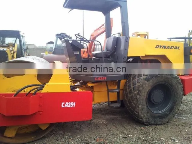 Used Dynapac CA251 Road Roller with single drum for sale