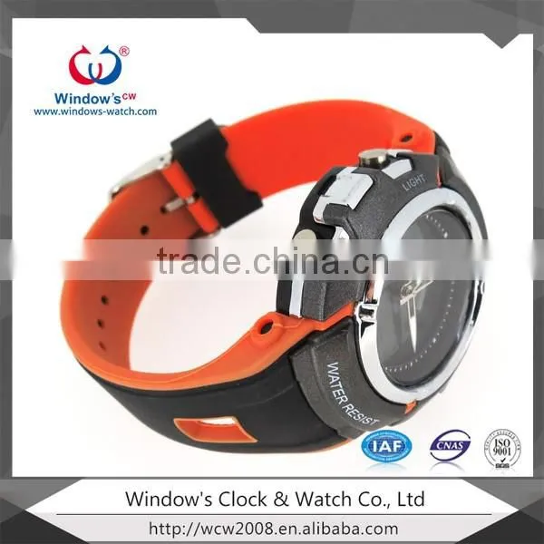waterproof silicone bracelet watch oem