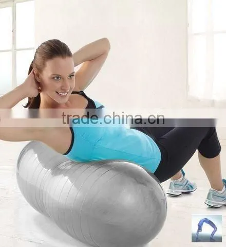 New Design Indooor Sport Tools Peanut Shape PVC Ball Fitness Ball Main For Body Building H0194