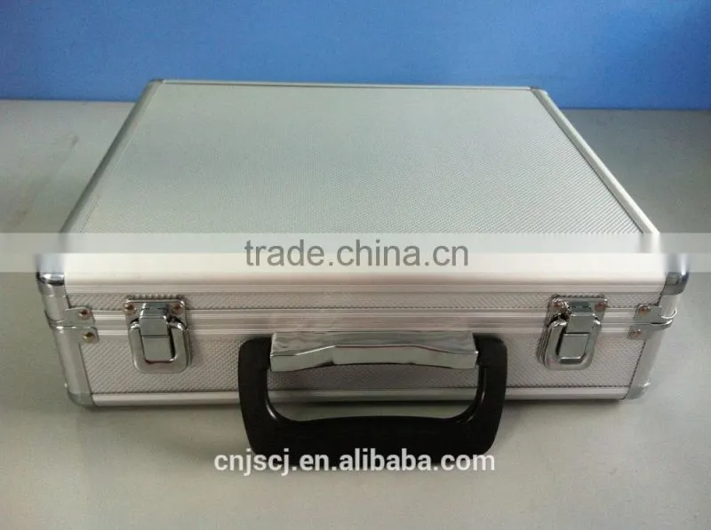 Multi function with lock very farm durable made in China silver ABS tool case with lock