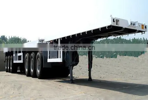 Interlink or superlink container dolly semi trailer for 20ft and 40ft Container Transport