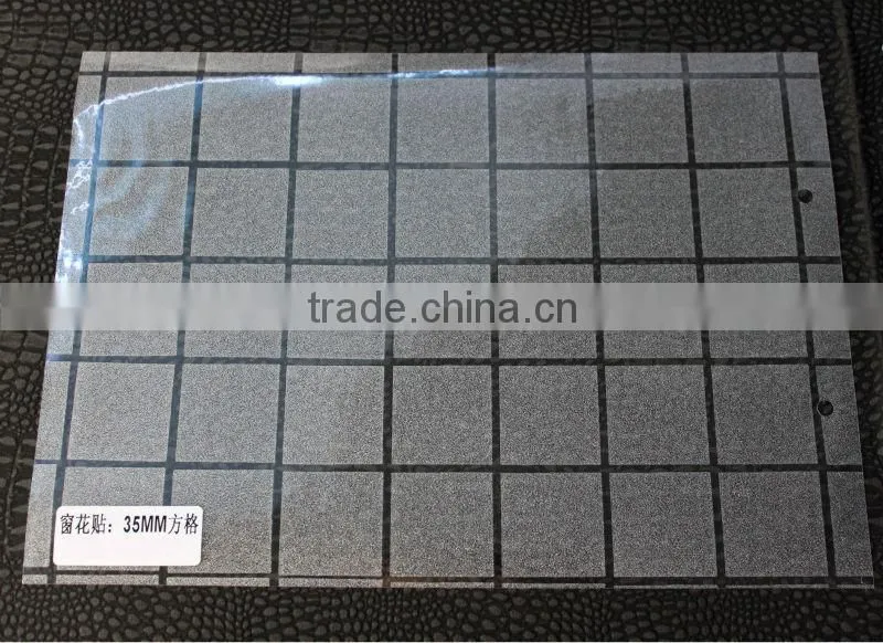 waterproof flat window pvc decorative glass film