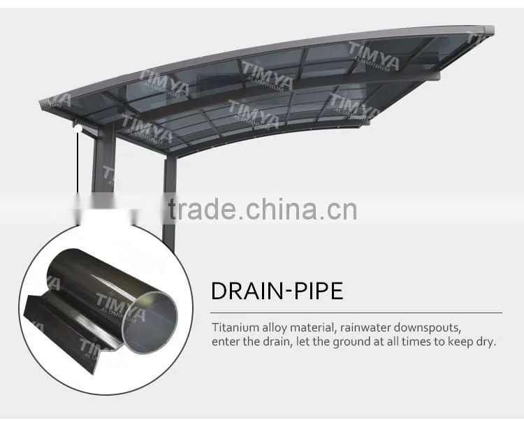 2015 New Style Aluminium high snow load carport