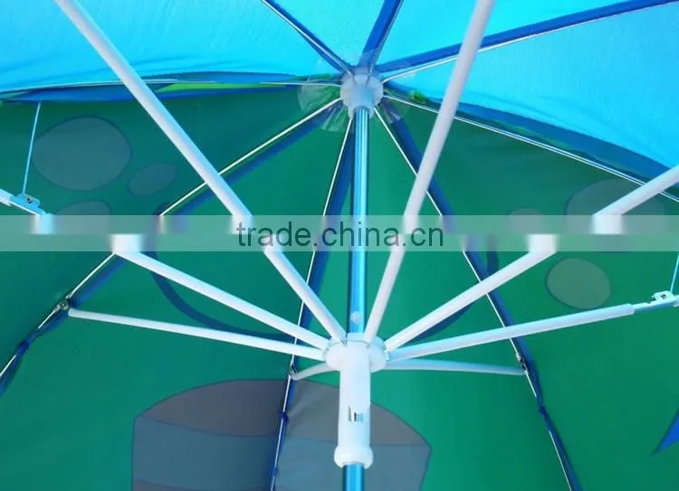 High quality kids animal print umbrellas rain umbrella cute made in china