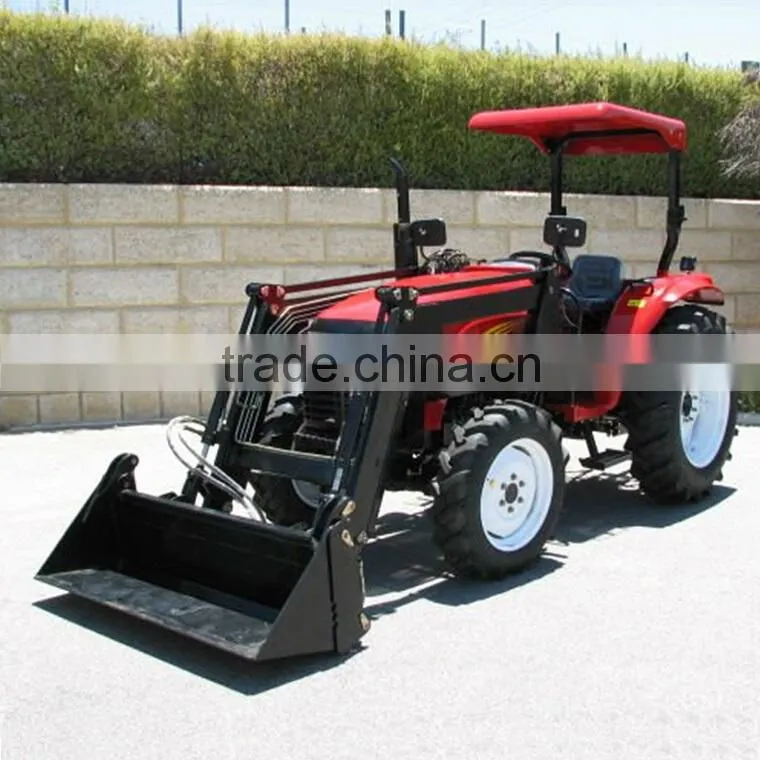 TZ-4 30-55HP 4WD Garden Tractor Front end loader with 4in1 bucket