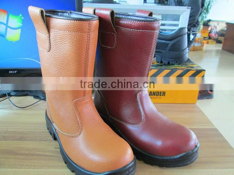 safety footwear manufacture cowskin leather winter safety boots military Safety Boots